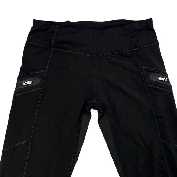 Lululemon Runnin With My Homies Reflective Flare Pants Black Size 6 - Picture 4 of 9